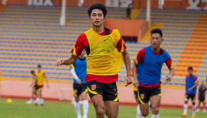 开云体育中国-国青队长阳敏杰：全队拼出的胜利 力争拿下沙特