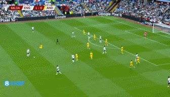 终于进了！赖斯头球破门，詹姆斯助攻，英格兰2-0领先安道尔