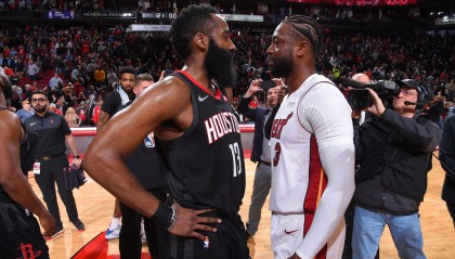 皮尔斯：哈登进攻更好&amp;韦德防守更强 就助队赢球而言我会选韦德